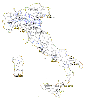 Italia Mappa